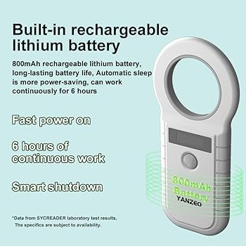 Amazon.co.jp：Yanzeo ペットマイクロチップリーダー 134.2KHz